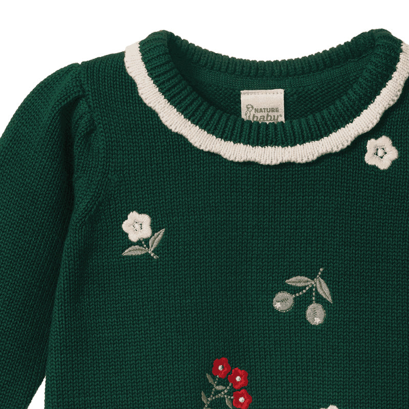 Nature Baby Margot Sweater - Eden Garden