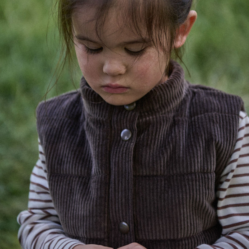Nature Baby Long Sleeve River Tee - Pinecone Sailor Stripe