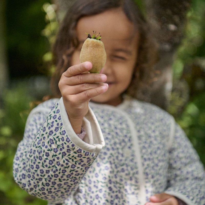 Nature Baby Edith Quilted Jacket - Briarwood Heron