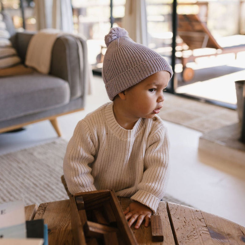 Acorn Stargaze Beanie - Lavender Speckle