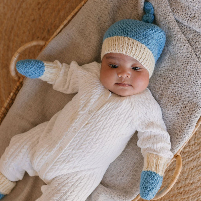Acorn Springbud 100% Merino Gift Set - Blue
