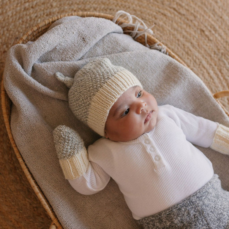 Acorn Springbud 100% Merino Gift Set - Cloud Marle