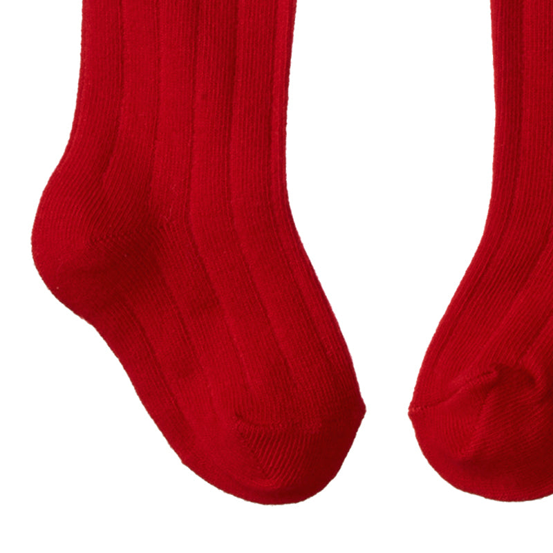 Nature Baby Organic Tights - Raspberry Red