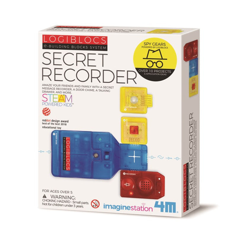 4M Logiblocs Secret Recorder