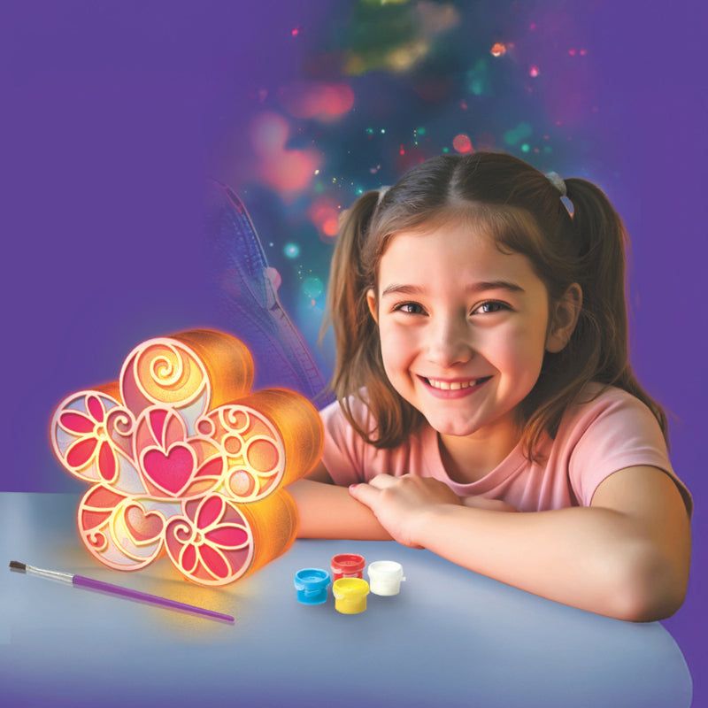 4M Kidzlabs Colour Lit Flower Lamp