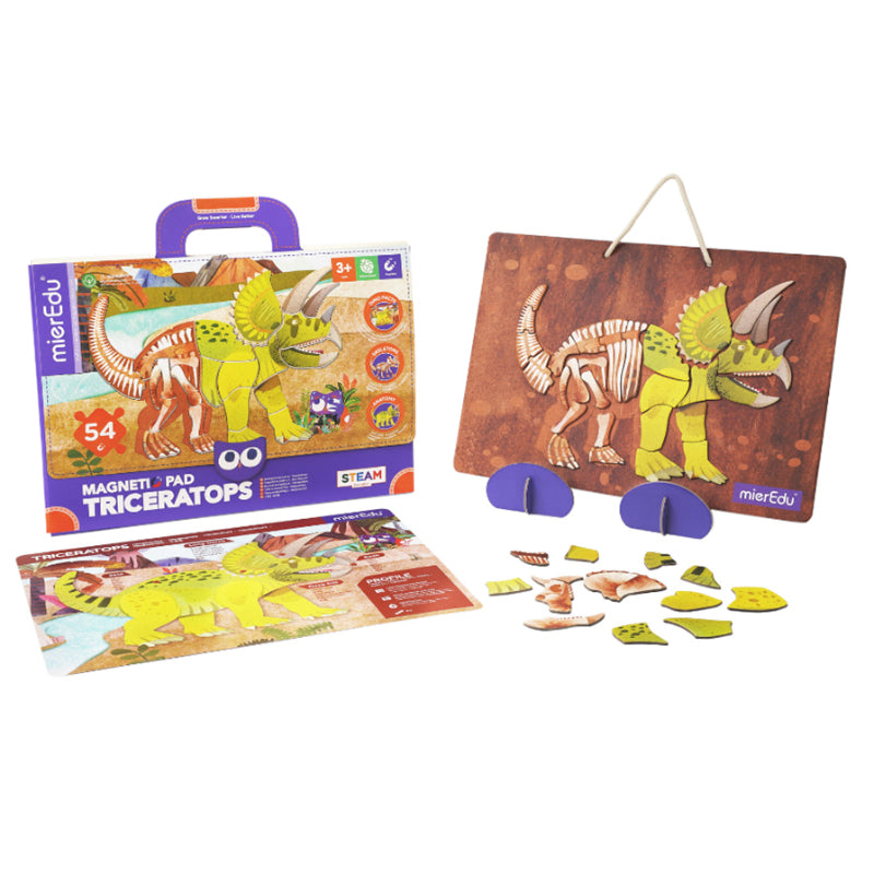 mierEdu Magnetic Pad - Triceratops