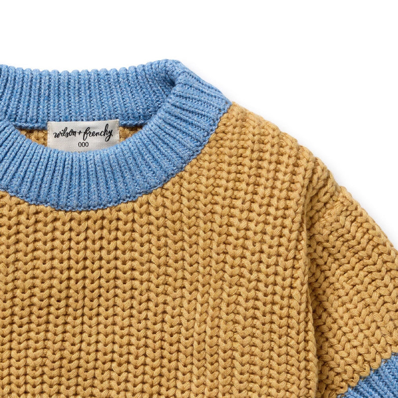 Wilson & Frenchy Knitted Jumper - Honey Drop