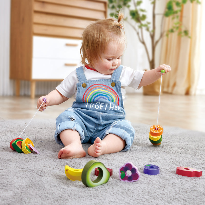 Hape Caterpillar Fruit Feast Set
