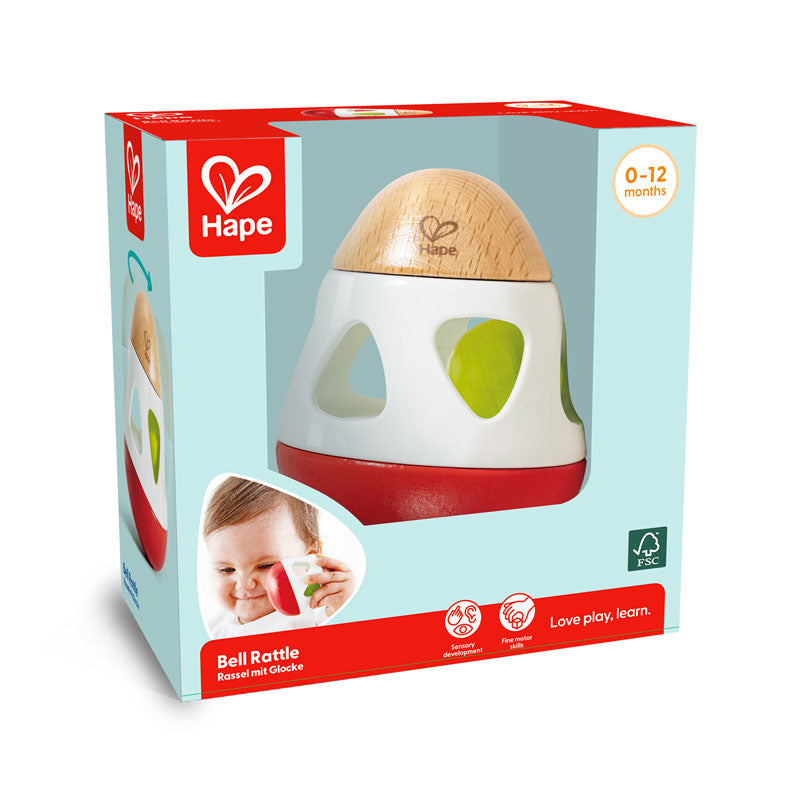 Hape Bell Rattle Egg