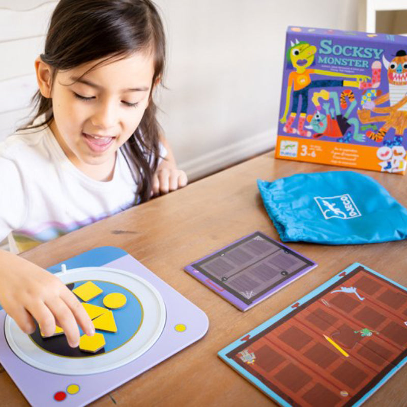 Djeco Socksy Monster Matching Game