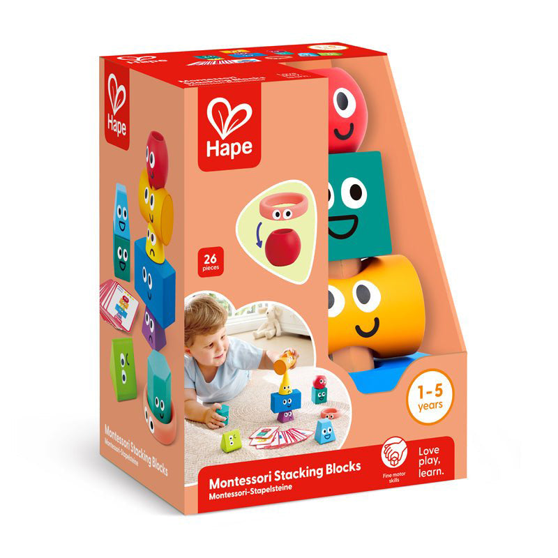 Hape Montessori Stacking Blocks