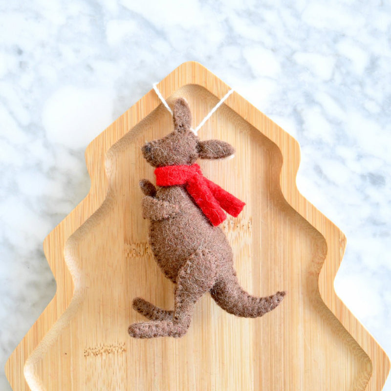 Tara Treasures Christmas Kangaroo With Joey