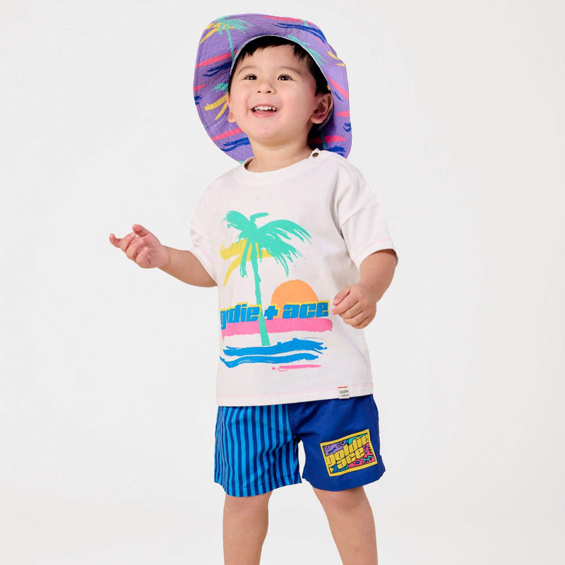 Goldie + Ace T-Shirt - Palm Sunset