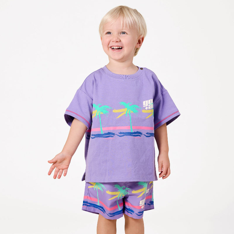 Goldie + Ace T-Shirt - Oversized Palm Beach