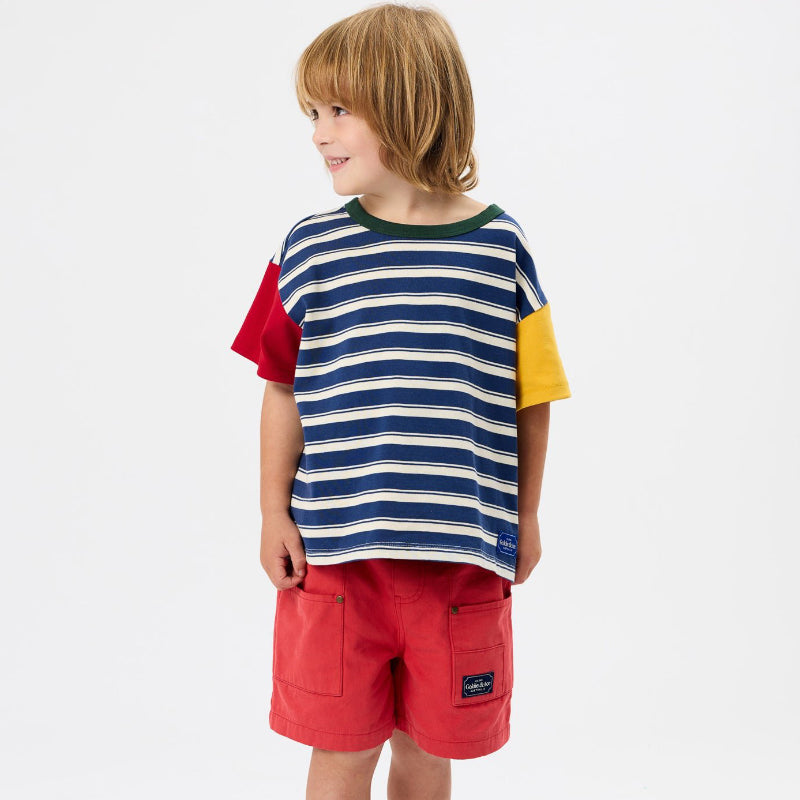 Goldie + Ace Carpenter Shorts - Red