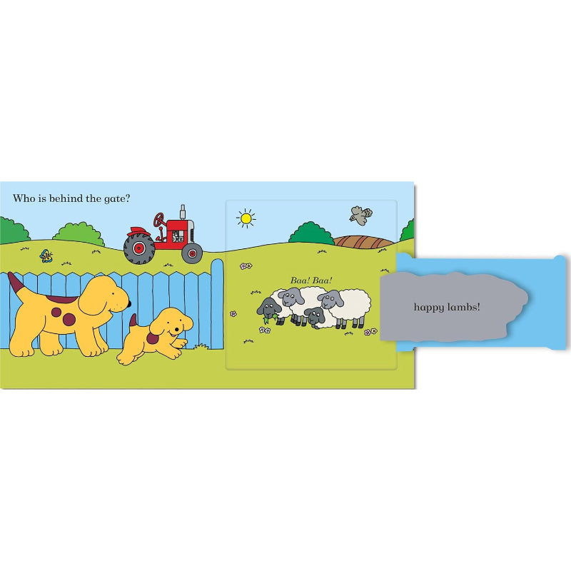 Who Is On The Farm, Spot? Double Flap Book