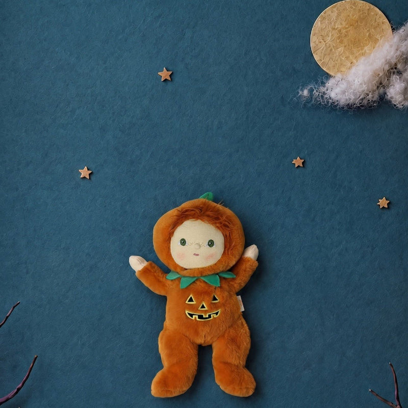 Olli Ella Dinkum Doll - Jules Jack'o'-Lantern