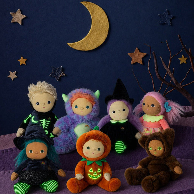 Olli Ella Dinkum Doll - Jules Jack'o'-Lantern