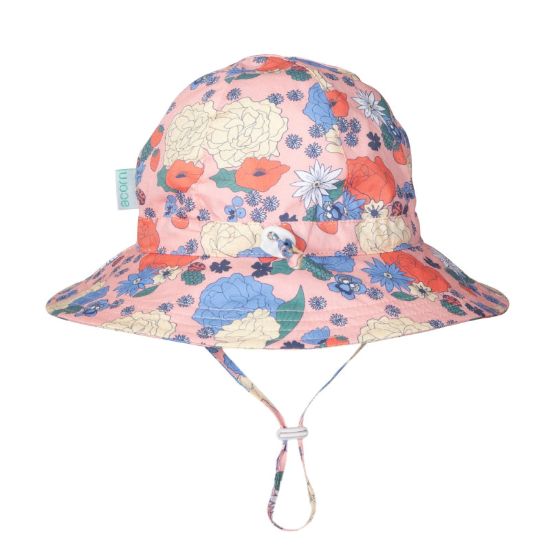 Acorn Sunhat - Berry Floral