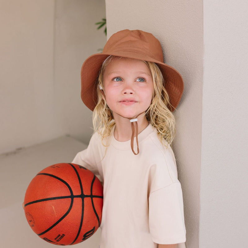 Acorn Bucket Hat - Coffee