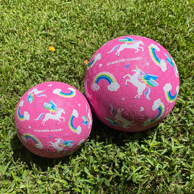 5 Inch Playground Ball - Unicorn Rainbow
