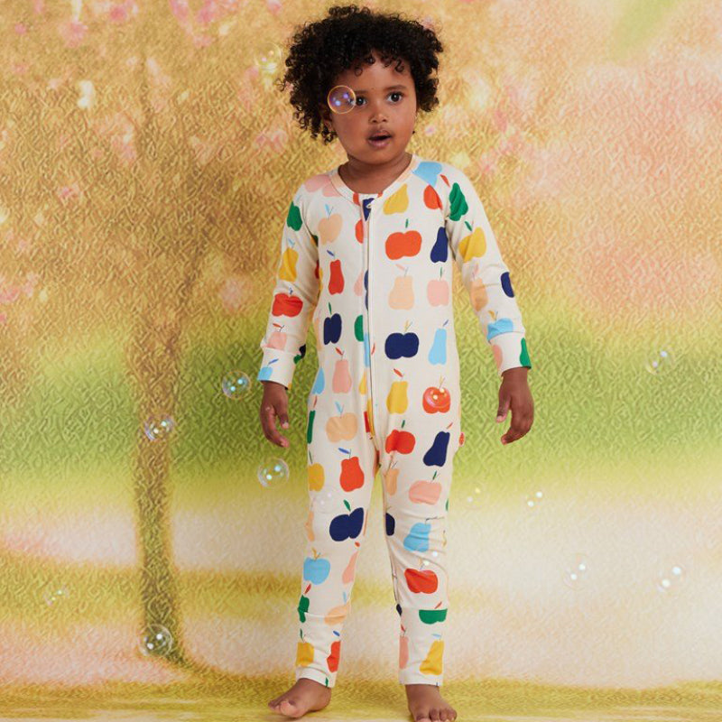 Halcyon Nights Long Sleeve Romper - Tiny Orchard