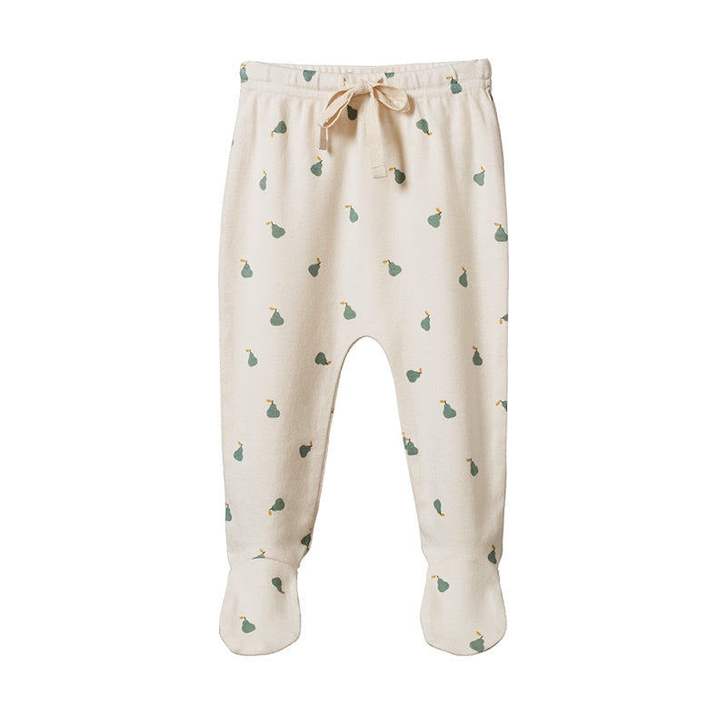 Nature Baby Footed Rompers - Petite Pear