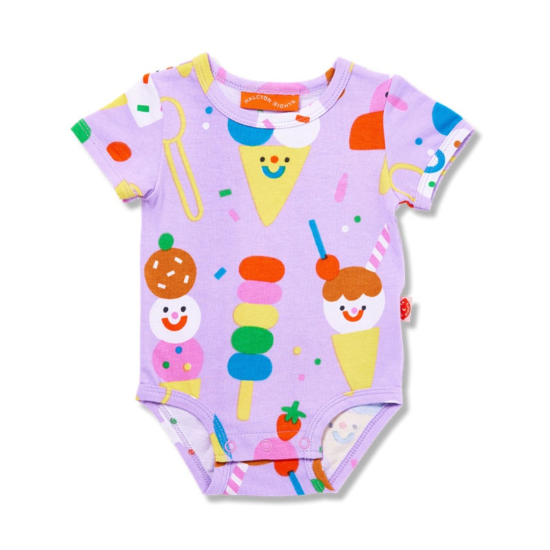 Halcyon Nights SS Bodysuit - Sundae Funday