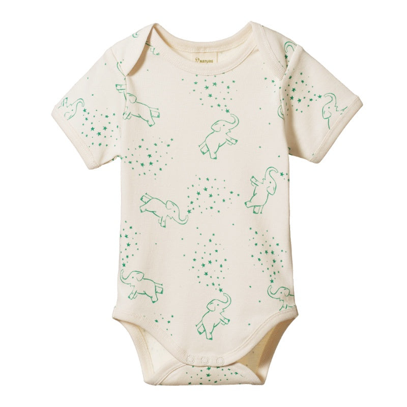 Nature Baby Short Sleeve Bodysuit - Fairground