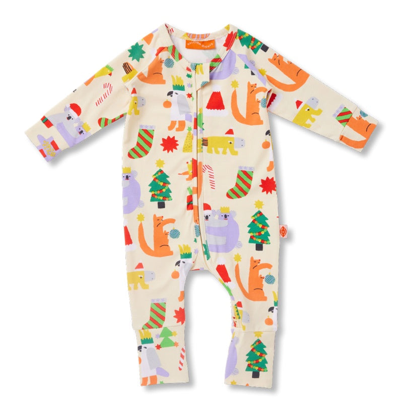 Halcyon Nights LS Romper - Tinsel Tails