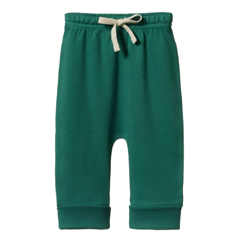 Nature Baby Drawstring Pants - Peppermint