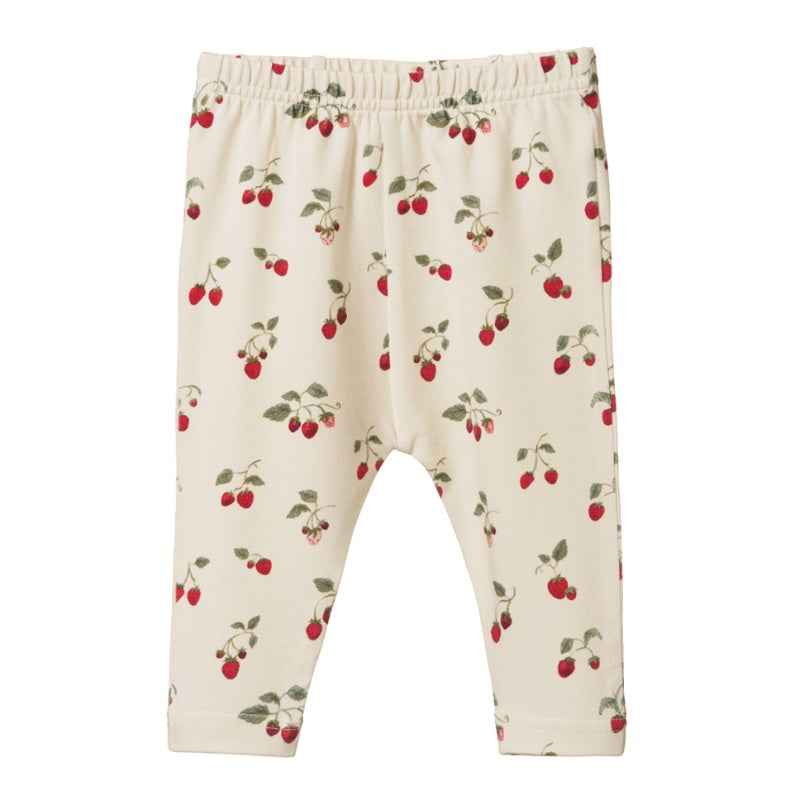 Nature Baby Leggings - Strawberry Blush
