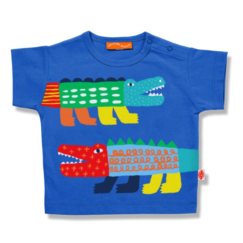 Halcyon Nights SS T-shirt - Croc Blue