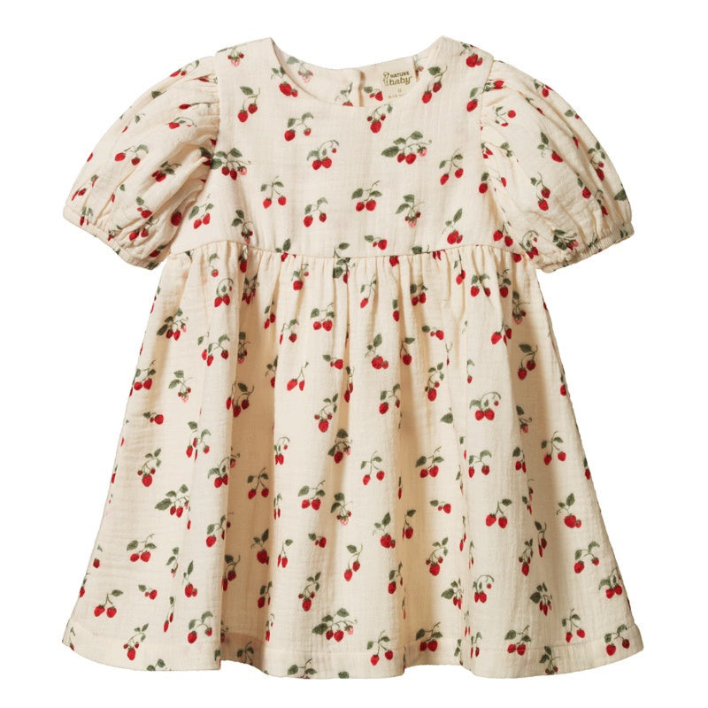 Nature Baby Albertine Dress - Strawberry Blush