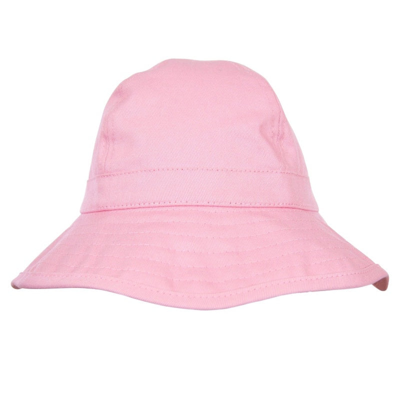 Acorn Wide Brim Infant Hat - Pink