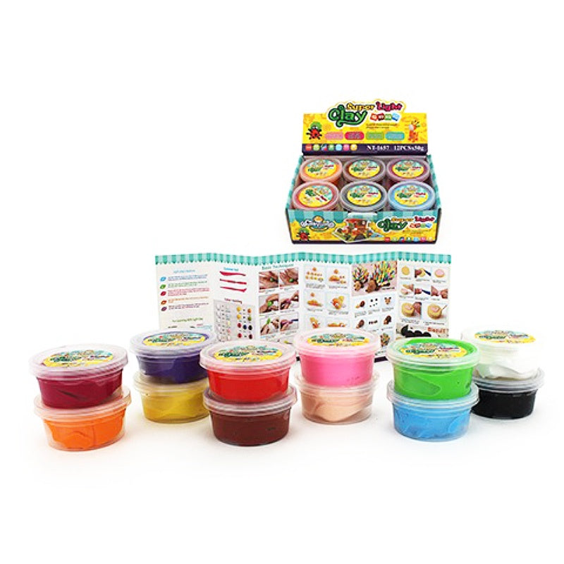 Super Light Modelling Clay - Assorted