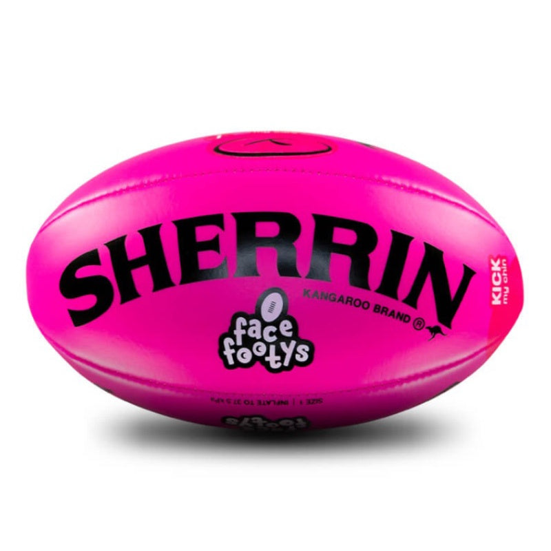 Sherrin Super Soft Touch Football - SZ21 Pink
