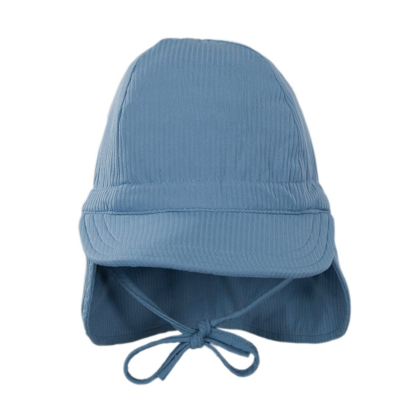 Acorn Swim Flap Cap - Atlantic