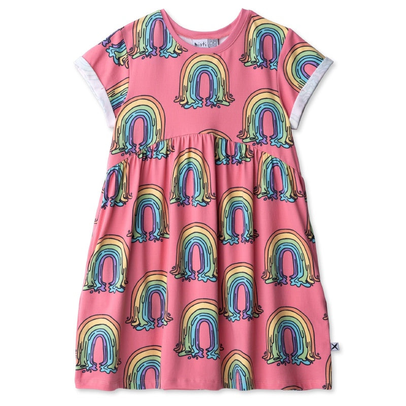 Minti Painted Rainbow Dress