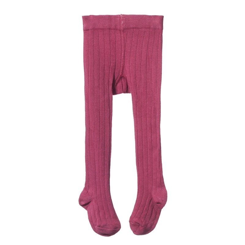 Nature Baby Organic Cotton Tights - Jam