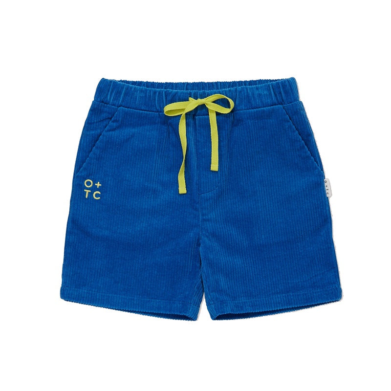 Olive And The Captain Corduroy Shorts - Blue