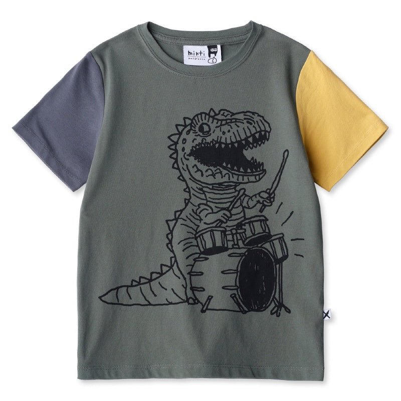 Minti Dino Drummer Tee