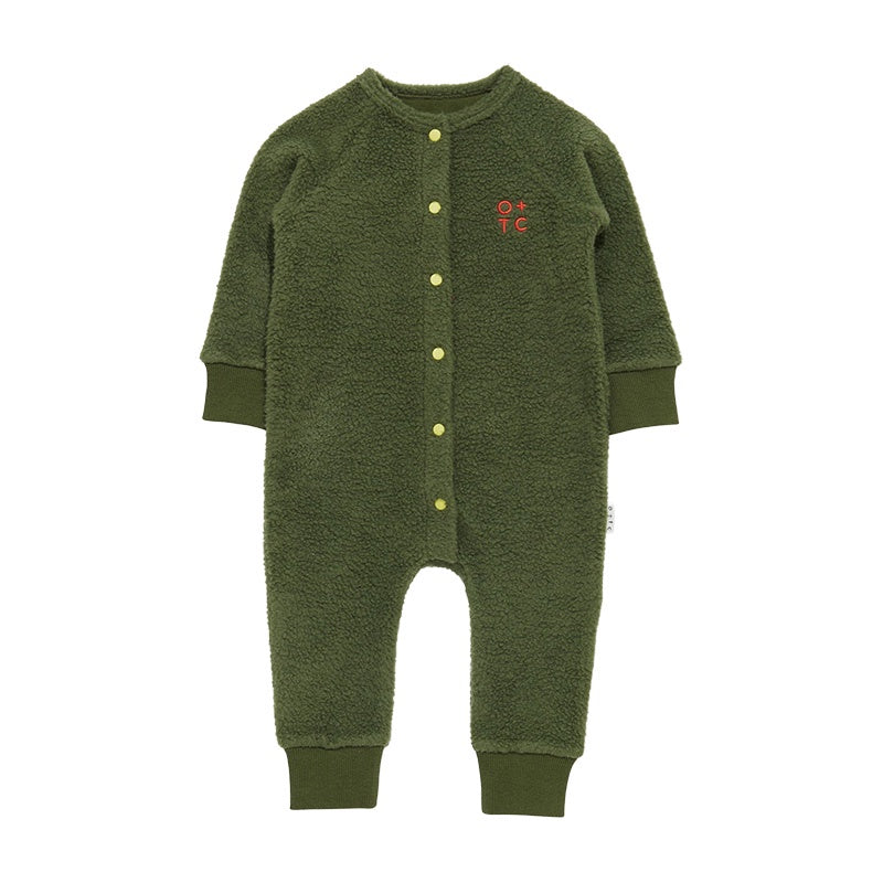 Olive And The Captain Fleece Romper - Olive