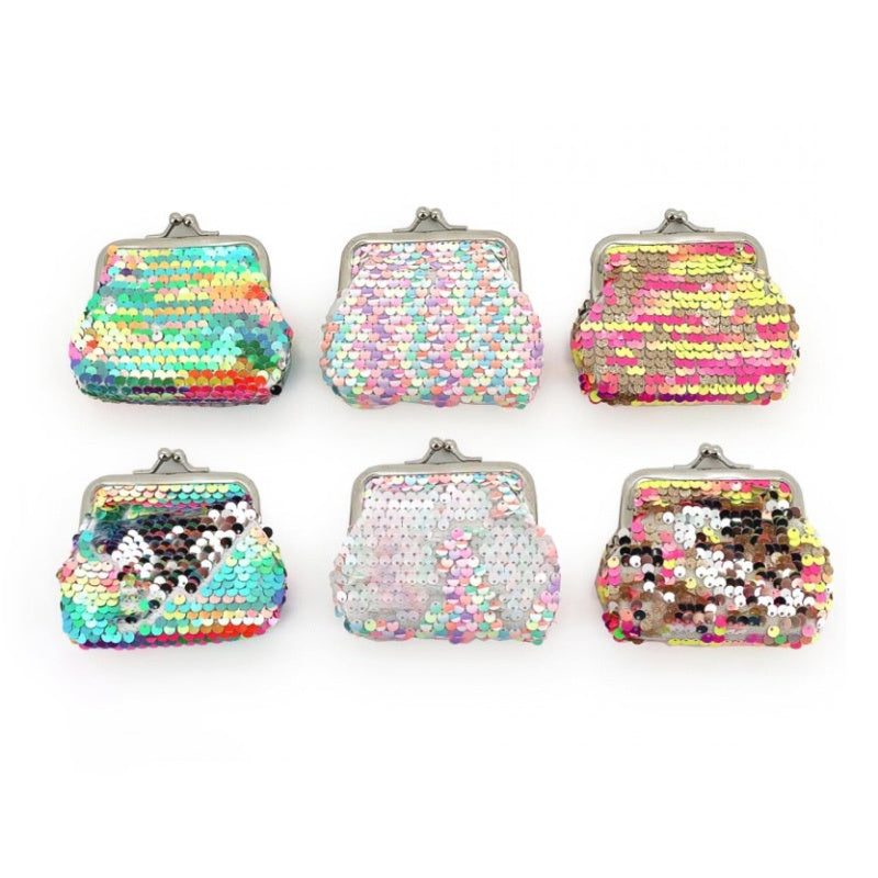 Sequin Clip Purse Assorted
