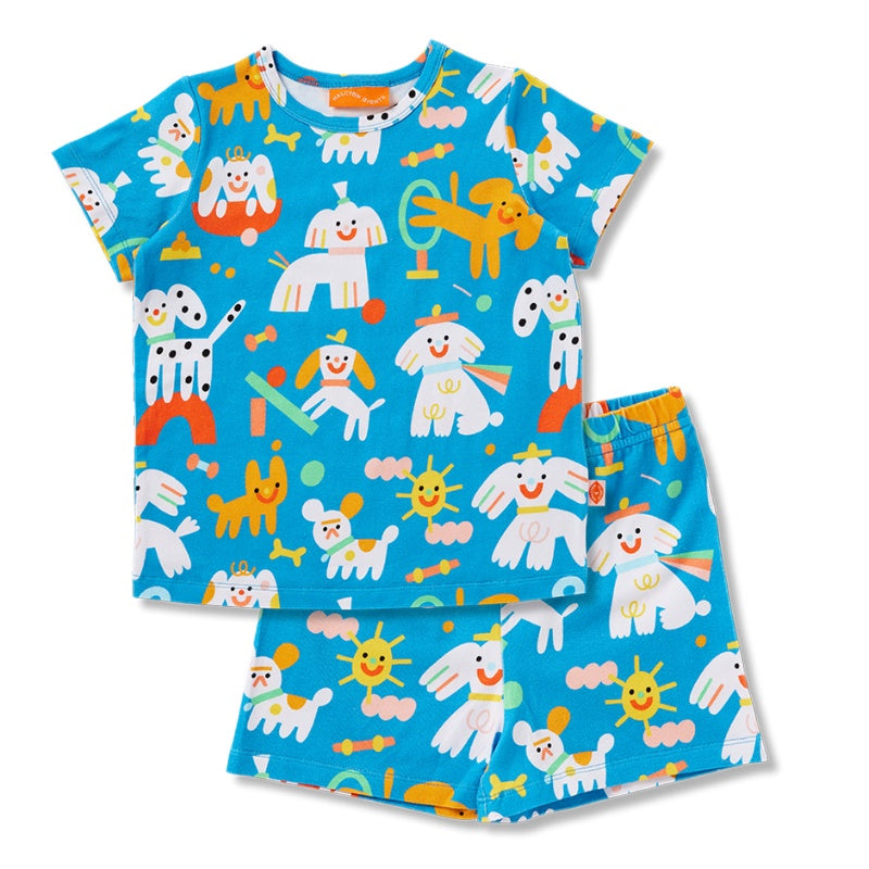 Halcyon Nights PJ Set - Puppy Park
