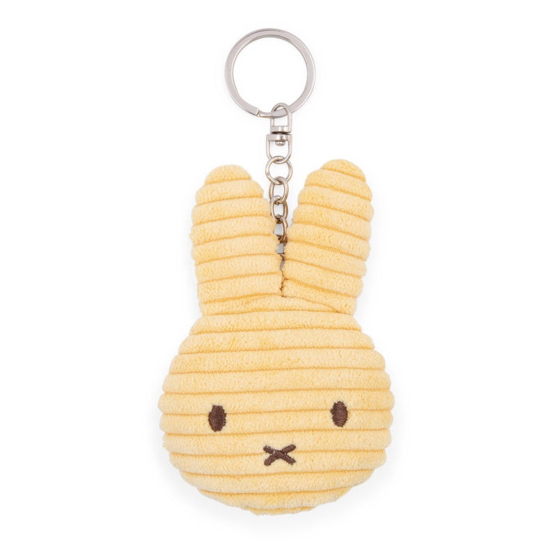Miffy Flat Keychain ECO Corduroy - Buttercream