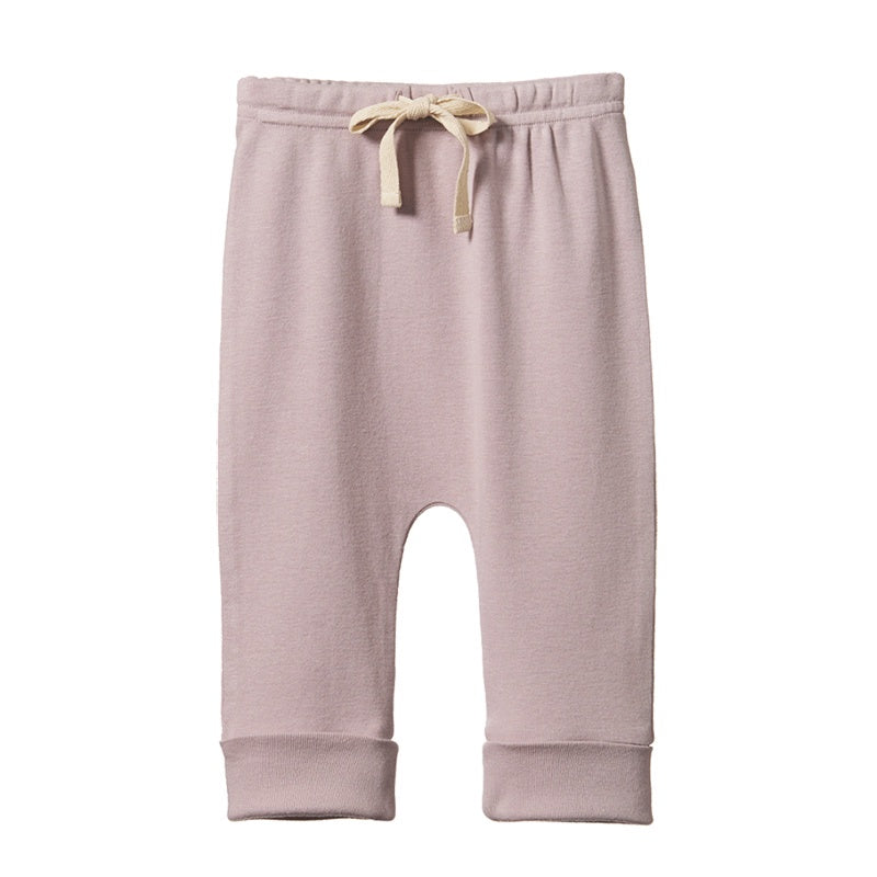 Nature Baby Drawstring Pants - Lilac