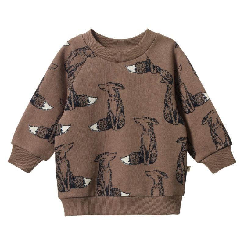 Nature Baby Emerson Sweater - Foxy Cub