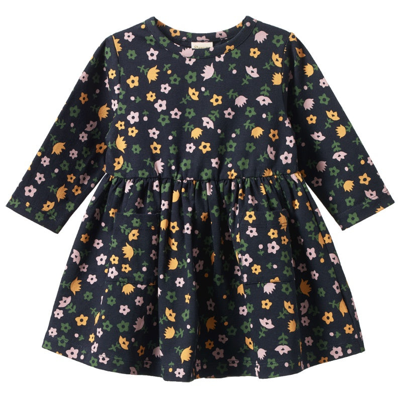 Nature Baby Twirl Dress - Pollyanna Navy