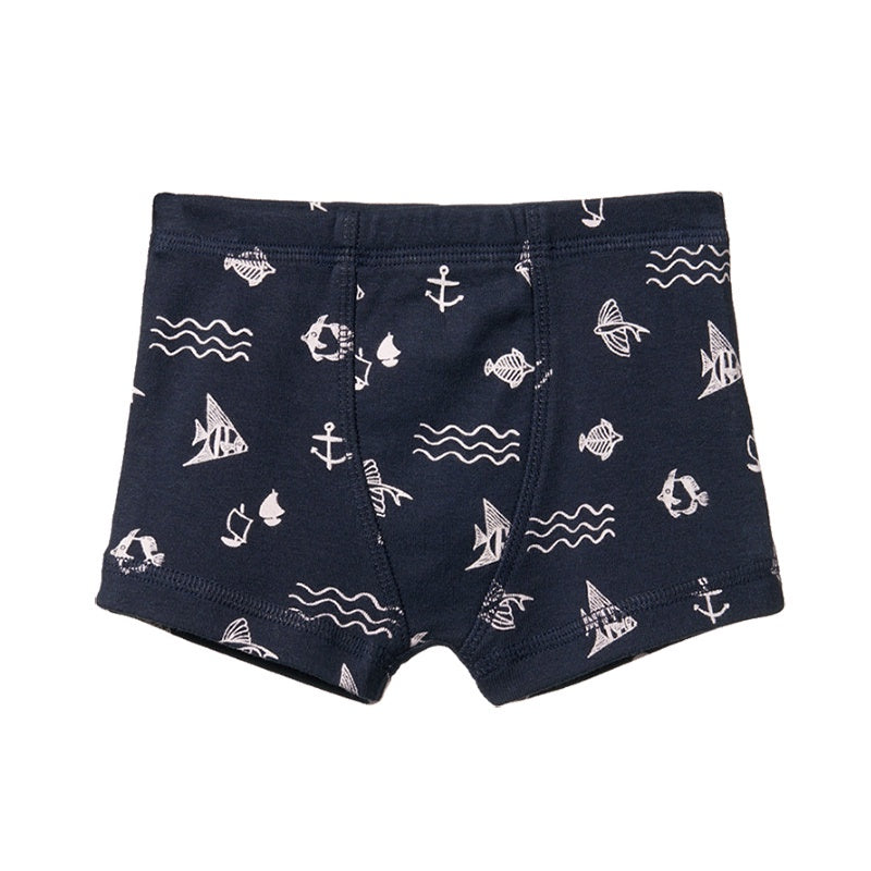 Nature Baby Boxer Shorts - Atlantic Navy